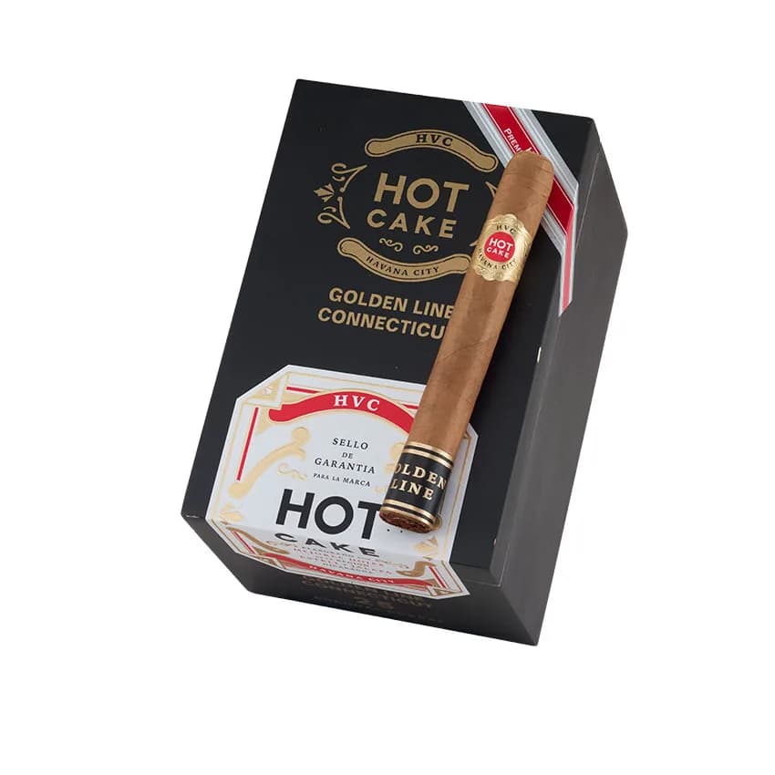HVC Hot Cake Golden Line Connecticut Coronas Gordas Natural cigar listing