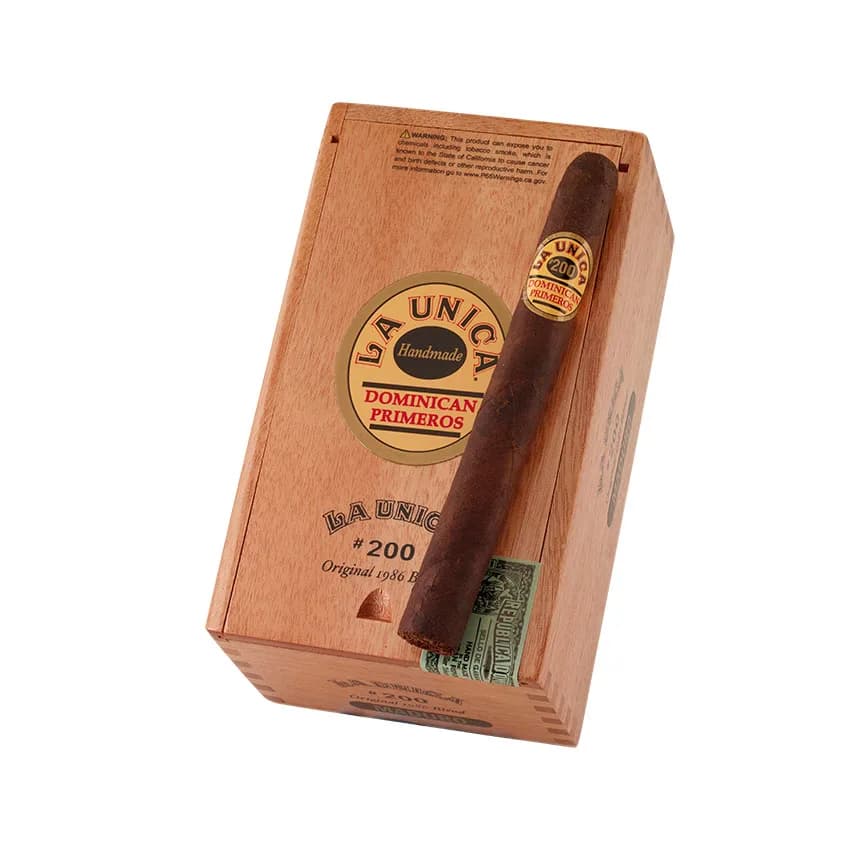 La Unica Cabinet No. 200 Maduro cigar listing