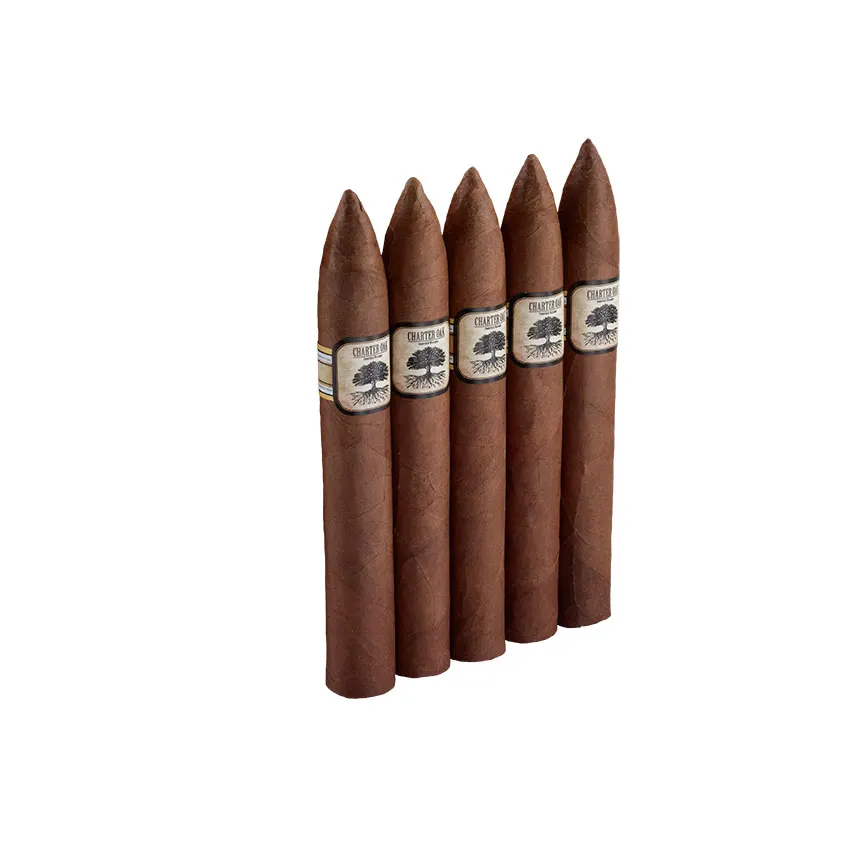 Charter Oak Habano Torpedo Natural cigar listing