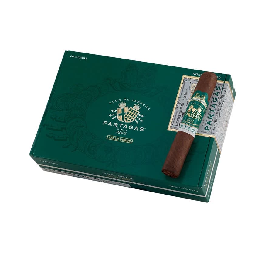 Partagas Valle Verde Robusto Dark Natural cigar listing