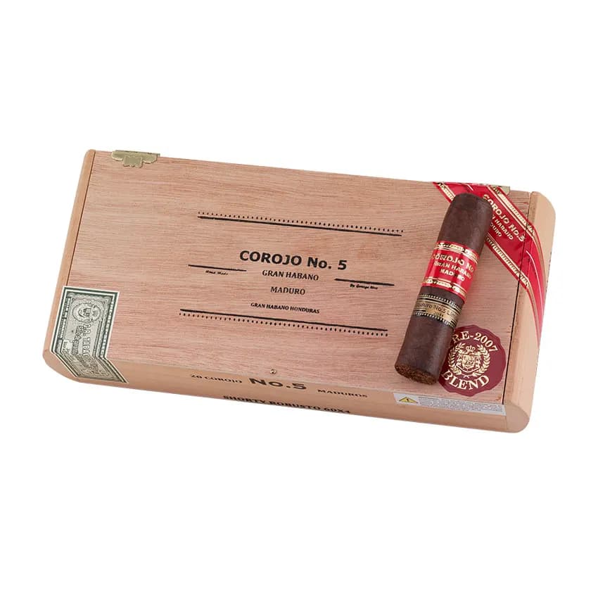 Gran Habano #5 Corojo Shorty Robusto Maduro cigar listing