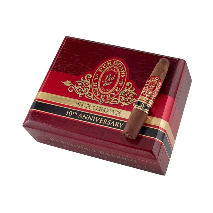 Perdomo Reserve 10th Anniversary Sun Grown Figurado Natural cigar listing