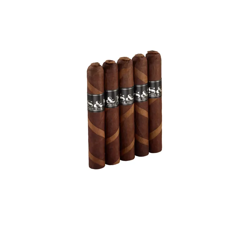 Blk Wks S&R Robusto Barber Pole cigar listing