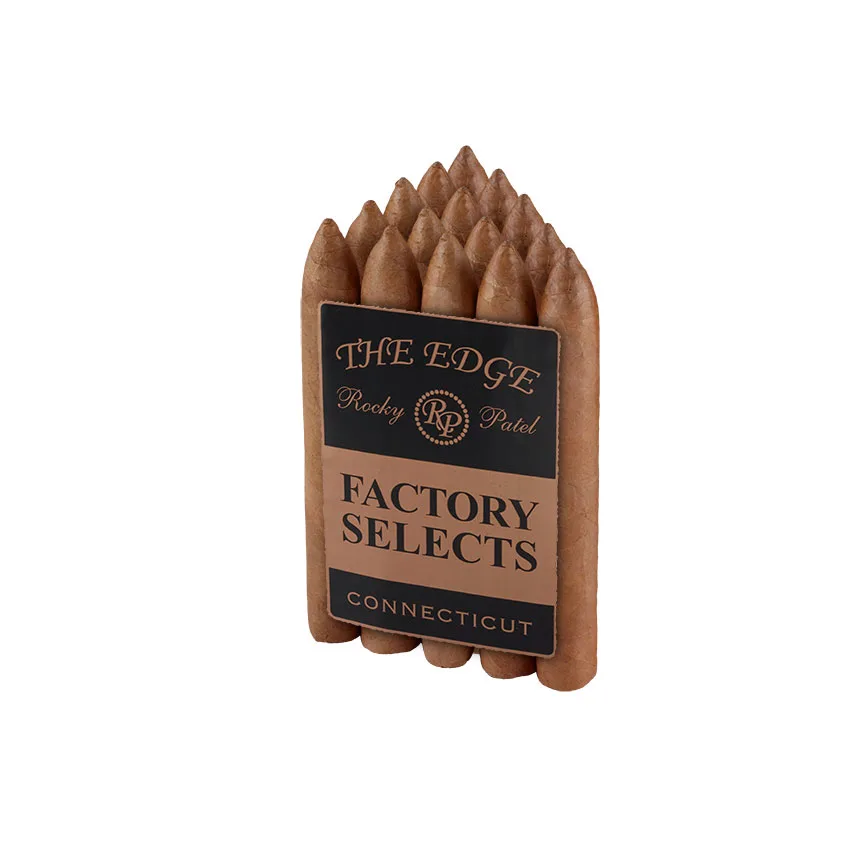 Rocky Patel Factory Selects Edge Connecticut Torpedo Natural cigar listing