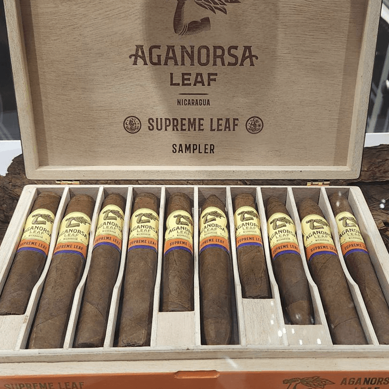 AGANORSA Supreme Leaf Sampler cigar listing