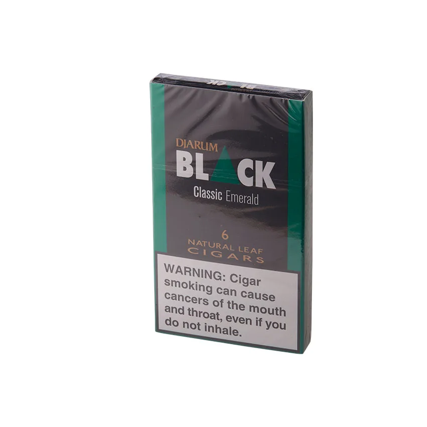 Djarum Black Classic Emerald Natural Leaf (6) cigar listing