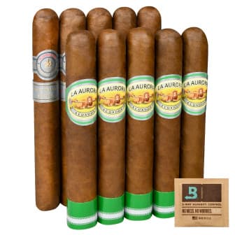 Smash Pack: Montecristo Platinum vs La Aurora Preferidos Ecuador - 10 Cigars cigar listing