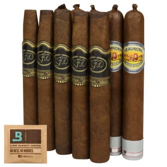 Smash Pack: La Flor Dominicana Cameroon Cabinet vs La Aurora Preferidos Cameroon - 10 Cigars cigar listing