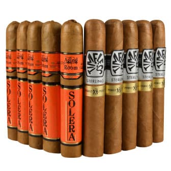 Smash Pack: Aging Room Solera Shade vs Ferio Tego Timeless Sterling - 10 Cigars cigar listing