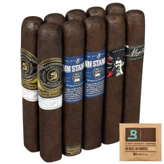 Raymond Pages 10-Cigar Box-Press Maduro Gordo #1 Dime Pack cigar listing