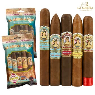 La Aroma de Cuba 92-95 Rated Fresh Pack Sampler cigar listing