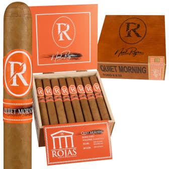 Rojas Cigars Quiet Morning Robusto 5 Pack cigar listing