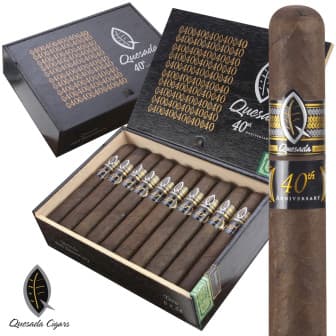 Quesada 40th  Anniversary Robusto 5 Pack cigar listing